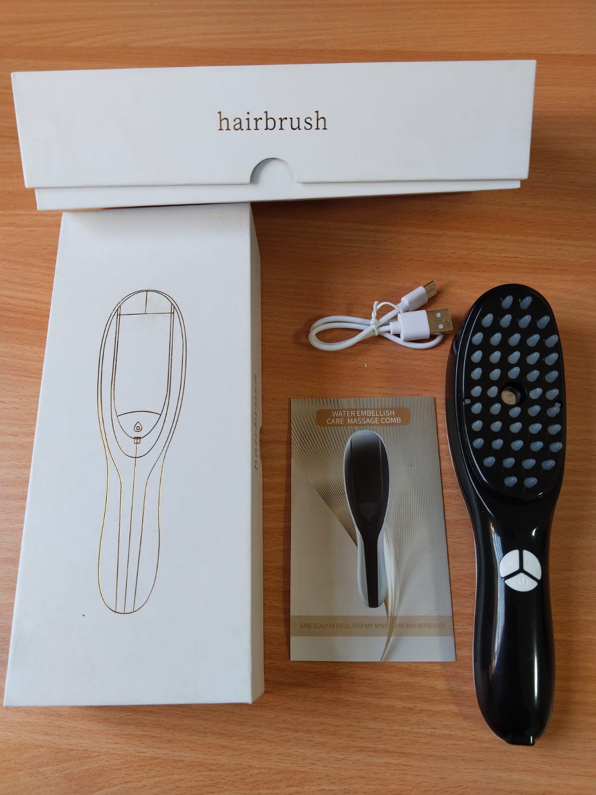 مشط شعر ثلاثي الأبعاد 4