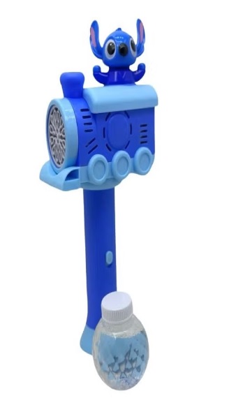 ماكينة فقاعات ستيتش أوتوماتيكية مع بطاريات، تدور 360 درجة 2