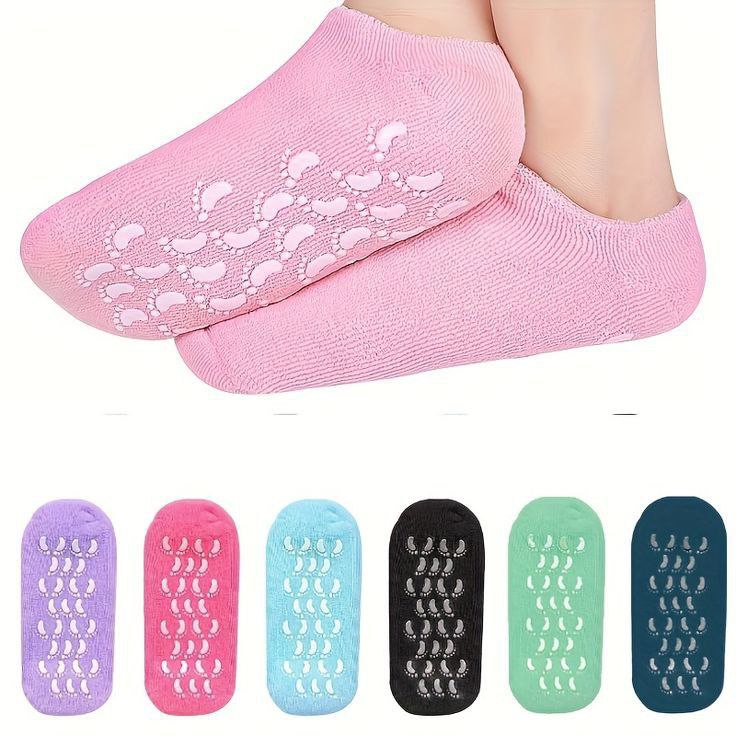 شراب السيليكون طبى لترطيب ونعومة القدمين