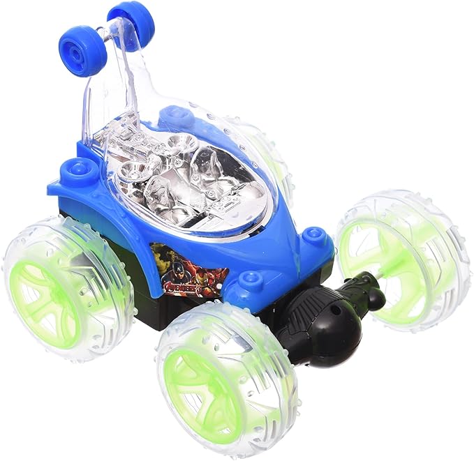 سيارة دوارة 360 درجة بجهاز تحكم عن بعد عالية الجودة مع شخصيات للأطفال - 2