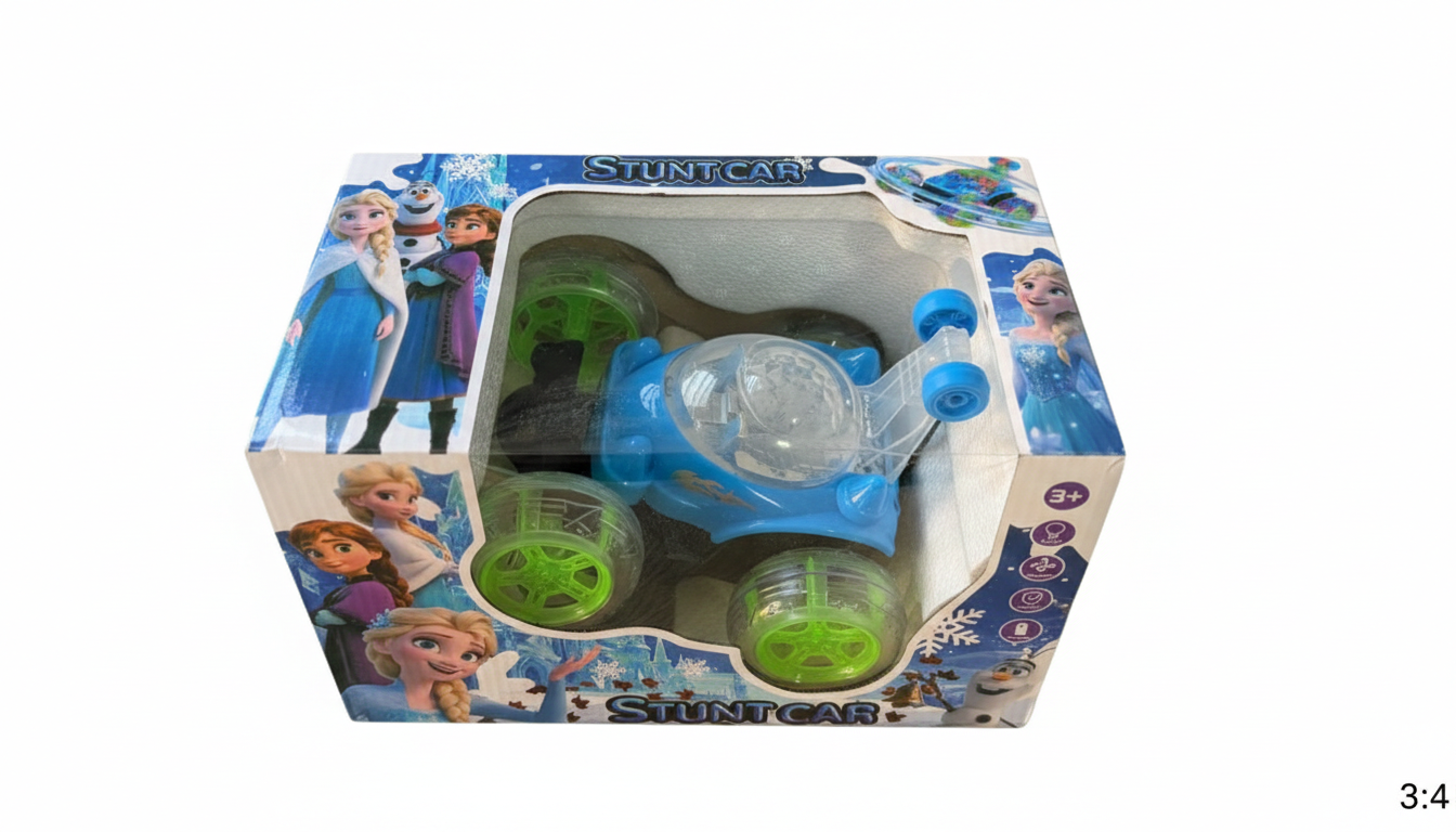 سيارة دوارة 360 درجة بجهاز تحكم عن بعد عالية الجودة مع شخصيات للأطفال - 6