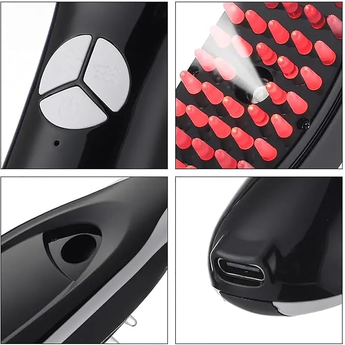 مشط شعر ثلاثي الأبعاد - 3